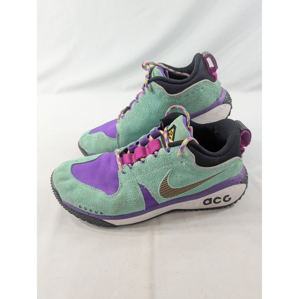 Nike ACG Dog Mountain Shoes Mens Size 9.5 Rare Purple Trail Hiking AQ0916-300